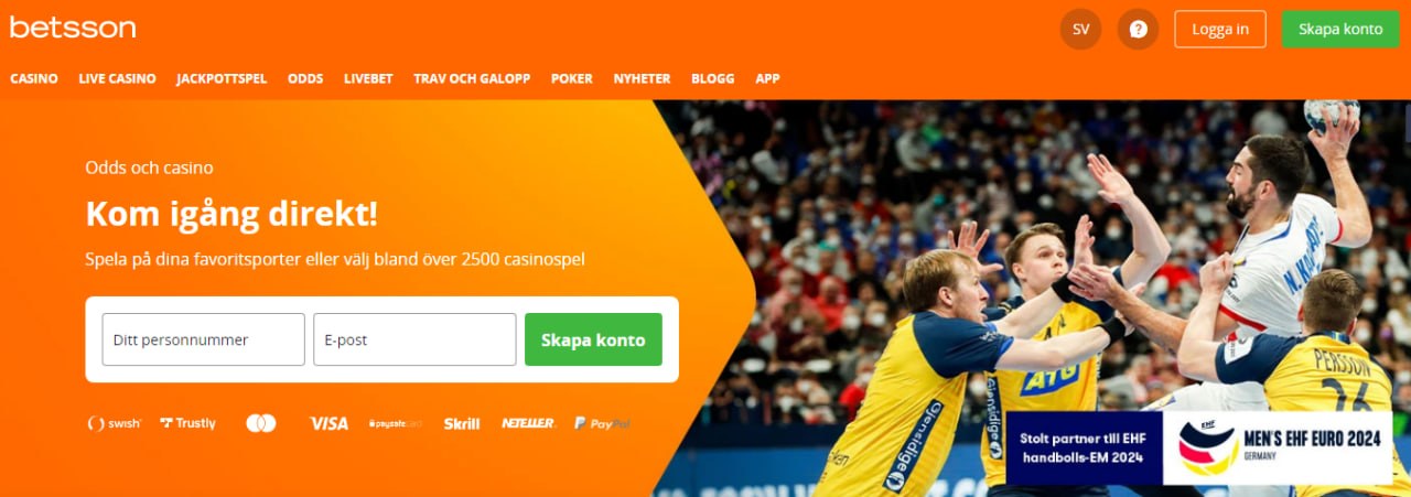 Betsson bonus
