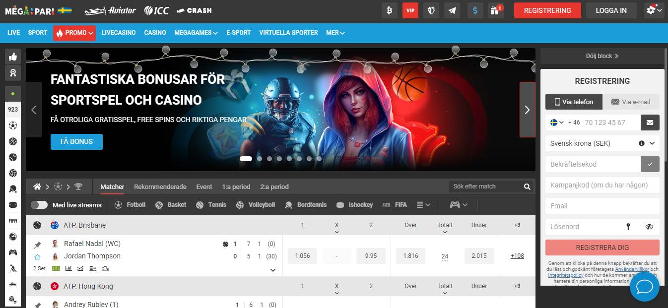 Megapari Mane Page SV