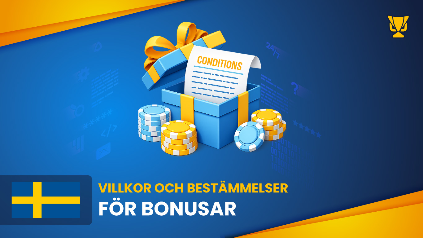 Villkor och bestämmelser för bonusar