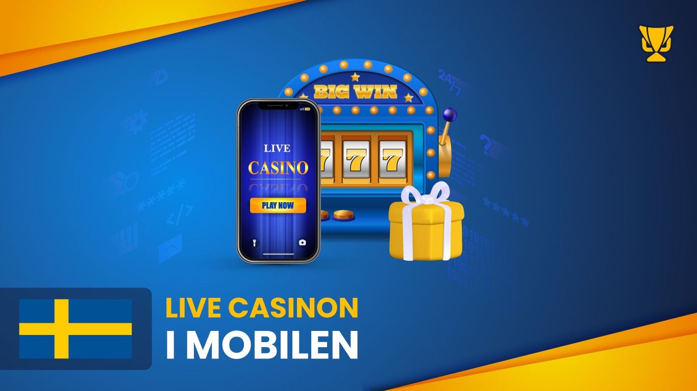 Livekasinon i mobilen