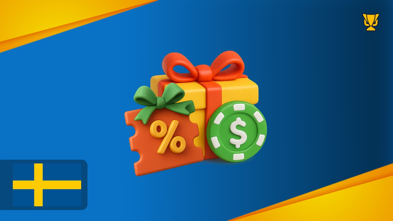 Bonusar och kampanjer tillgängliga hos svenska bookmakers