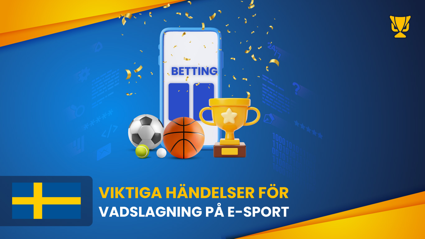 Viktiga händelser för e-sportsbetting – turneringar och mästerskap du inte får missa