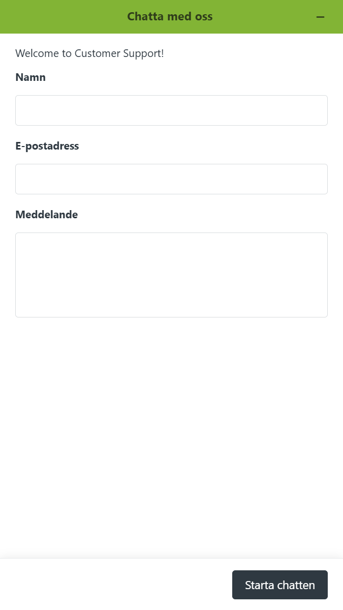 Kundsupport på CampoBet Sverige