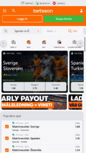 VM-Kval 2026-spel med höga odds