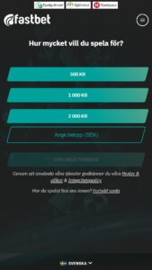 Spela med Trustly på Fastbet