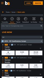 Betstro live sportspel