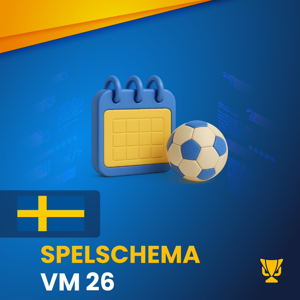 Spelschema VM 26