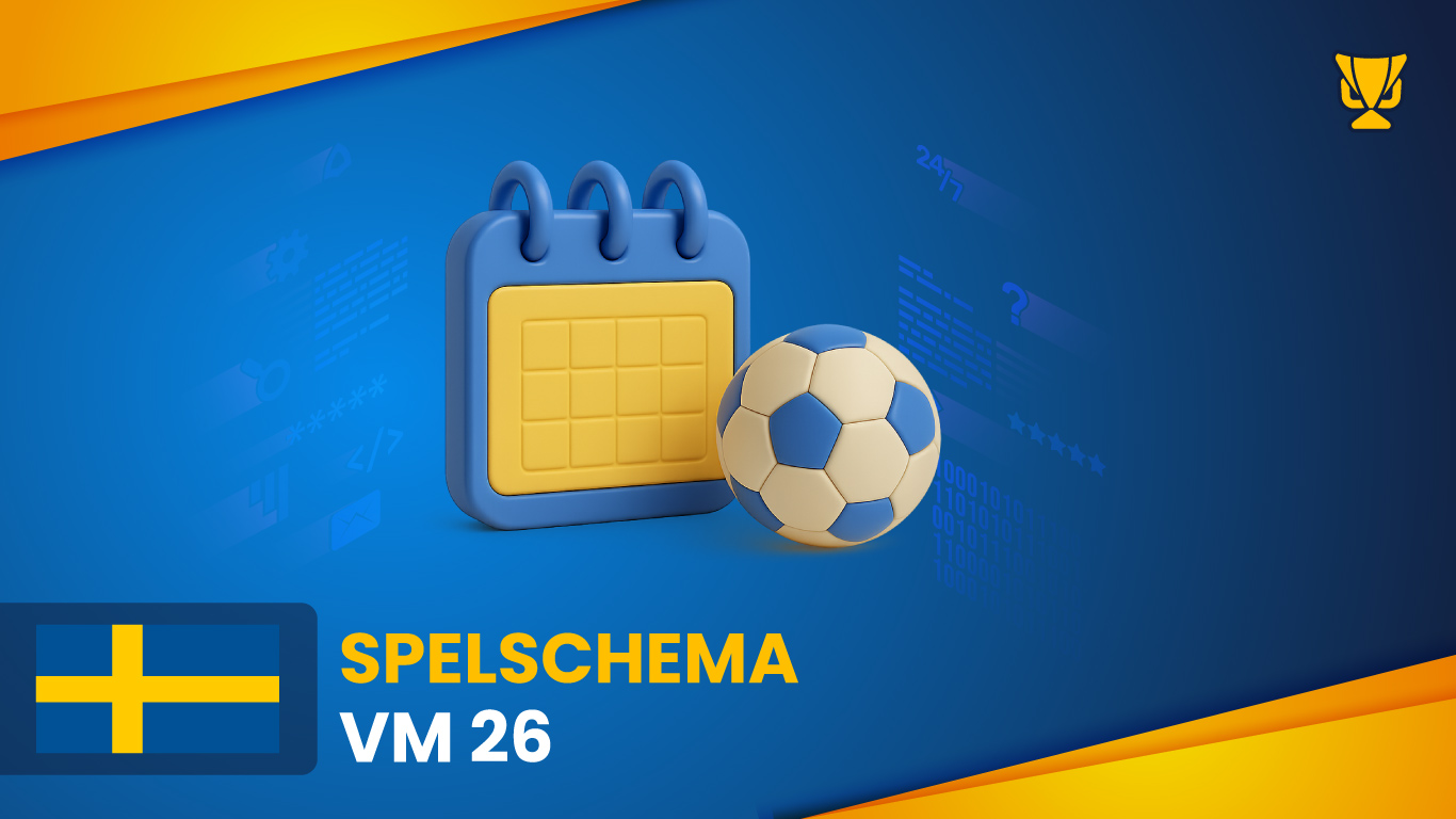 Spelschema VM 26