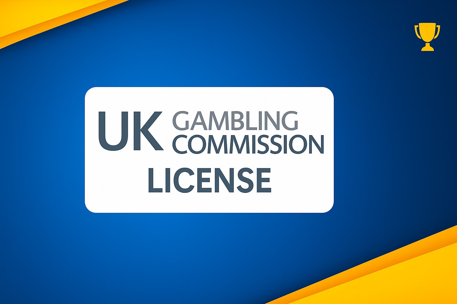 Licens från UKGC för onlinekasinon 