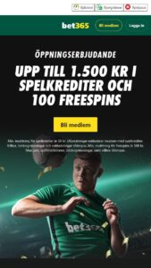 Bet365 bettingsajt i Sverige