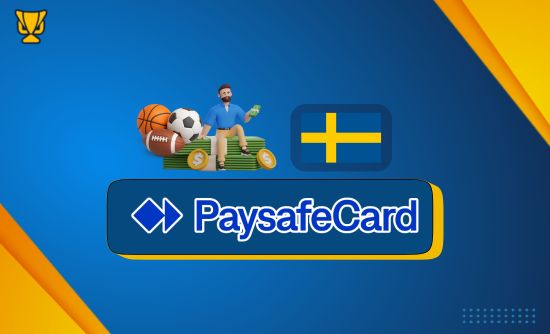 Bästa Paysafecard bookmakers i Sverige