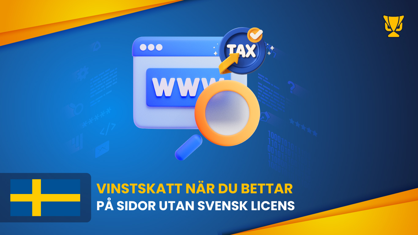 Vinstskatt när du bettar på sidor utan svensk licens