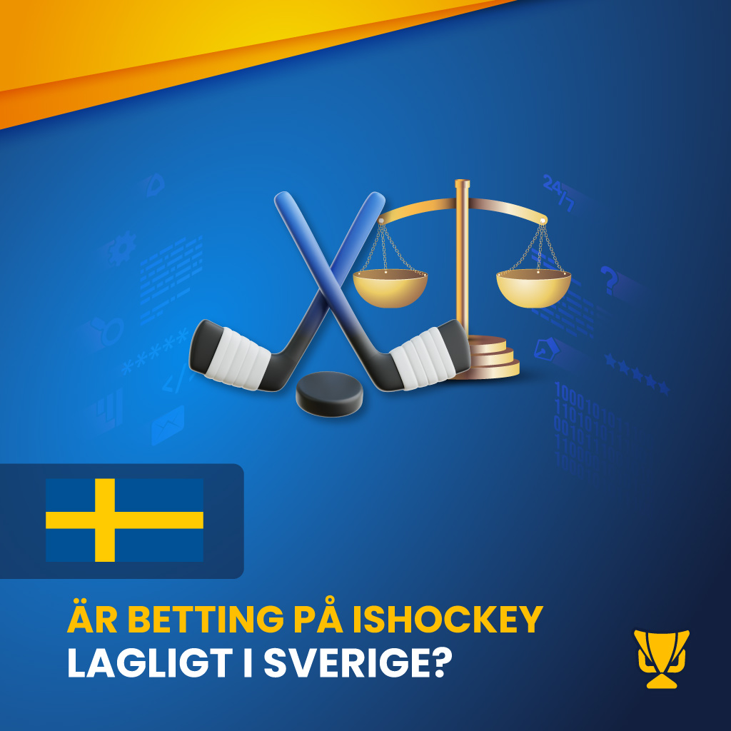 Kan du betta på ishockey i Sverige? Regler, licenser och vad som gäller