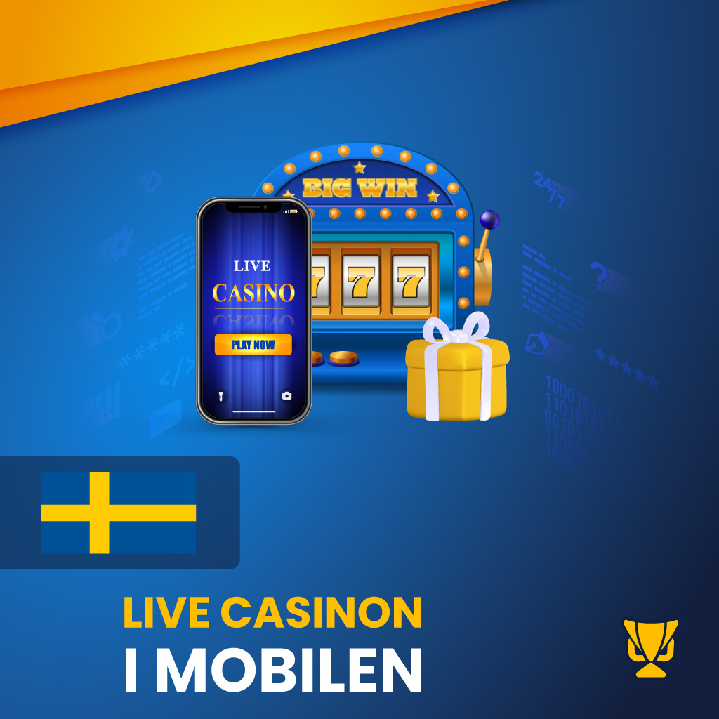 Livekasinon i mobilen