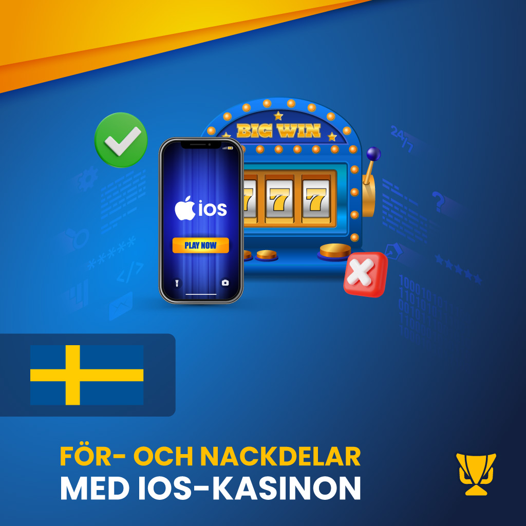 För- och nackdelar med iOS-kasinon
