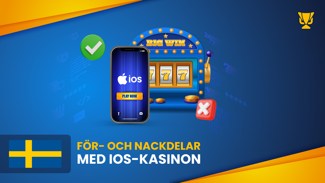 För- och nackdelar med iOS-kasinon