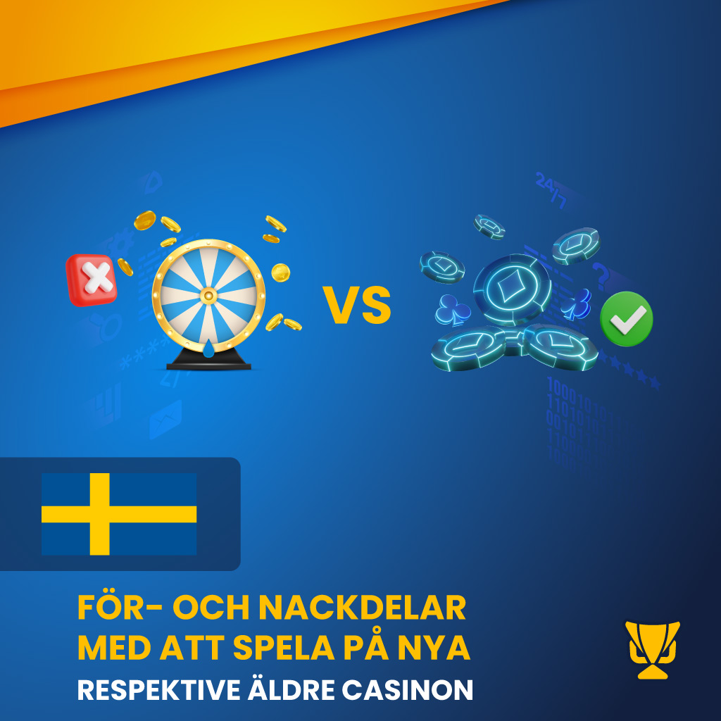 Fördelar och nackdelar med att spela på nya kasinon