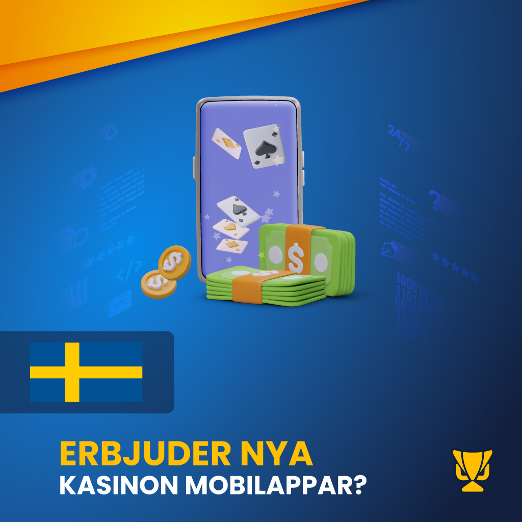 Erbjuder nya kasinon mobilappar