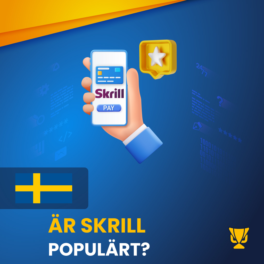Skrill används av svenska spelare